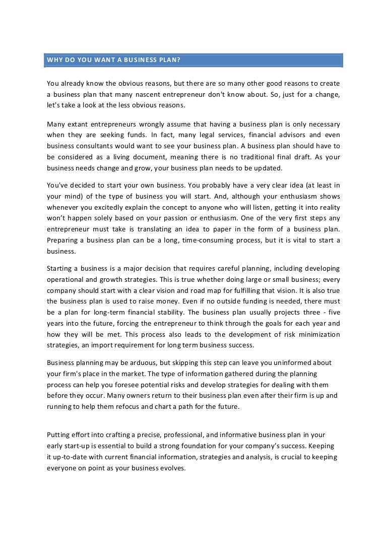 business case update business plan template